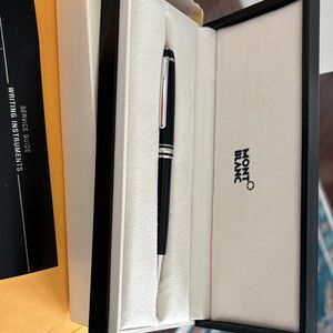 Montblanc Classic Black and Silver Pen